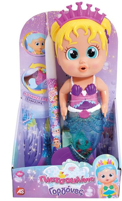 Λαμπάδα Πλατσουλίνια Γοργόνες Λαμπερή Ουρά W2-3 Σχέδια (4104-92173)