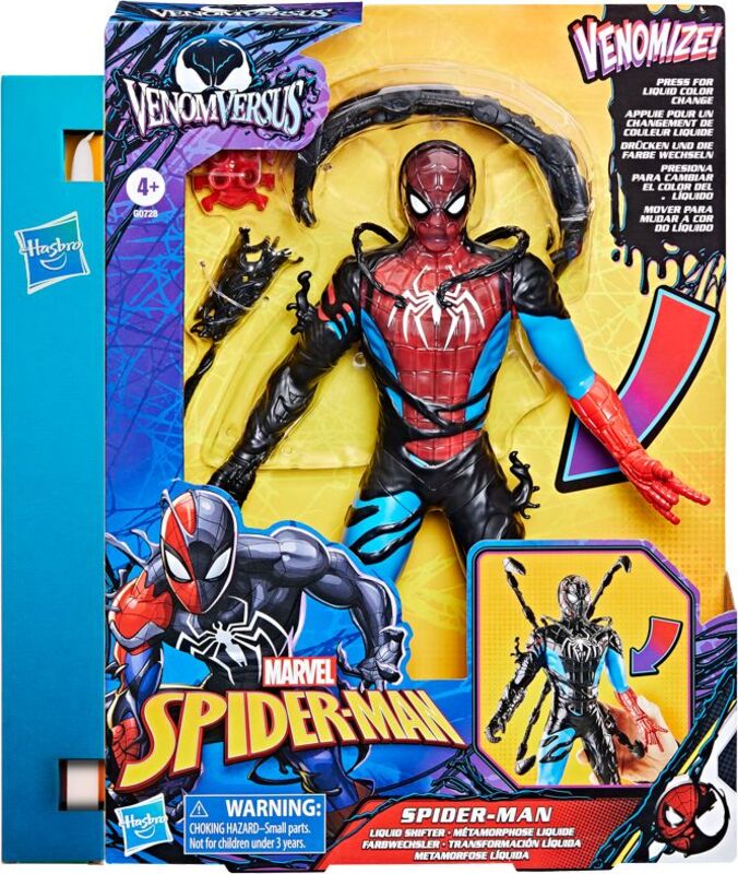 Λαμπάδα Spiderman Venom VS Liquid Shifter Figure (G0728)