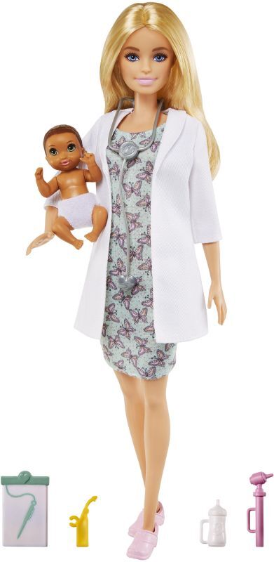 Barbie Γιατρός Για Μωράκι (GVK03)