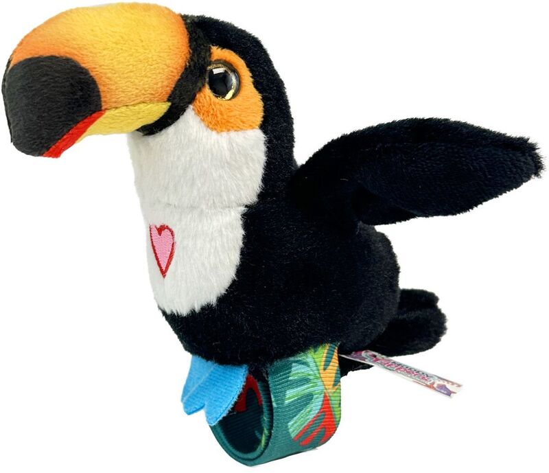 JAP Happy Yappers Λούτρινο Slap Band Ζωάκια-7 Σχέδια (9590)