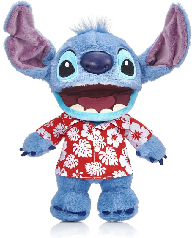 WOW Λούτρινο Disney Stitch:Chatty Stitch Hawaiian 30cm (DIS-1027-01)