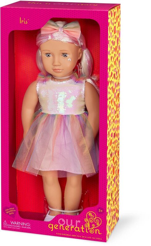 Our Generation Κούκλα Iris With Unicorn Outfit (BD31503Z) - φωτογραφία 2