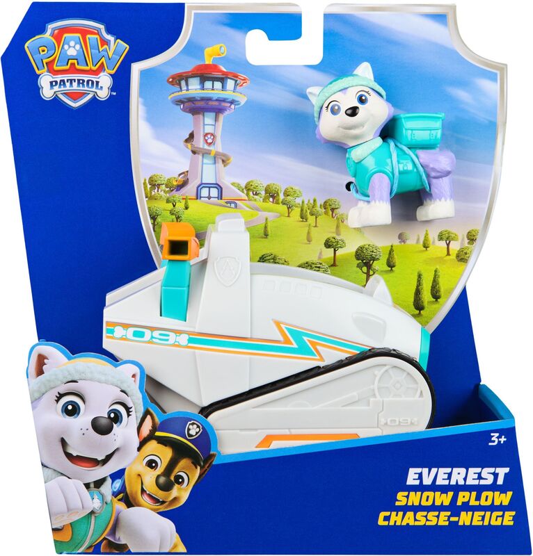 Spin Master Φιγούρα Everest & Όχημα Snow Plow Paw Patrol - 6071217 - φωτογραφία 2