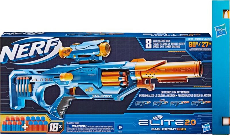 Λαμπάδα Nerf Elite 2.0 Eaglepoint RD 8 (F0423)