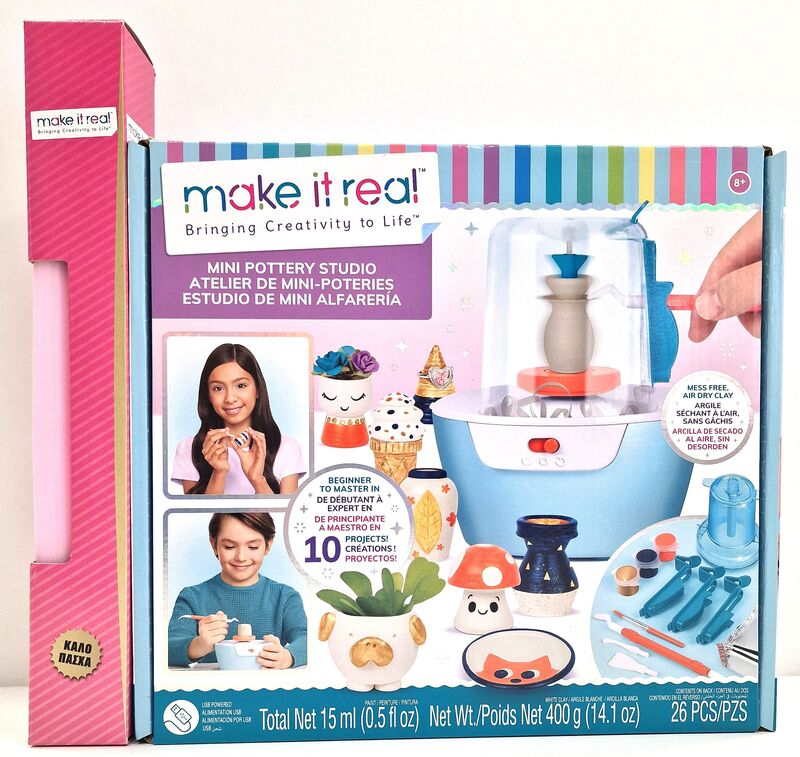 Λαμπάδα Make It Real Mini Pottery Studio (1465)