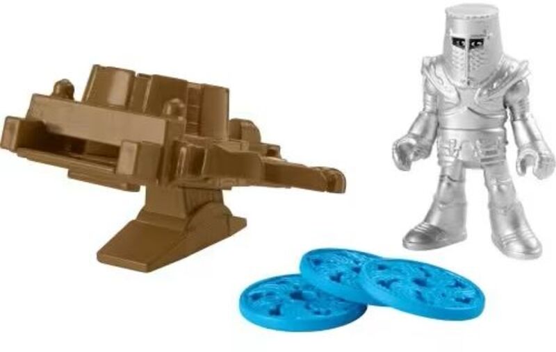 Fisher Price Imaginext-Φιγούρες Ιππότες Με Αξεσουάρ-3 Σχέδια (HCG63)