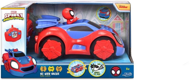 Jada Spidey Τηλεκατευθυνόμενο Web Racer 27cm 1:18 (203225000) φωτογραφία