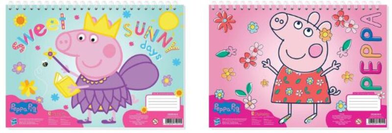 Peppa Pig Μπλοκ Ζωγραφικής Α4 30 Φύλλων-2 Σχέδια 1Τμχ (000482834)