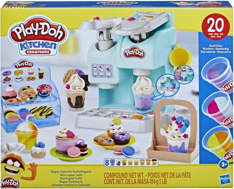 Playdoh Super Colorful Cafe Playset (F5836) φωτογραφία