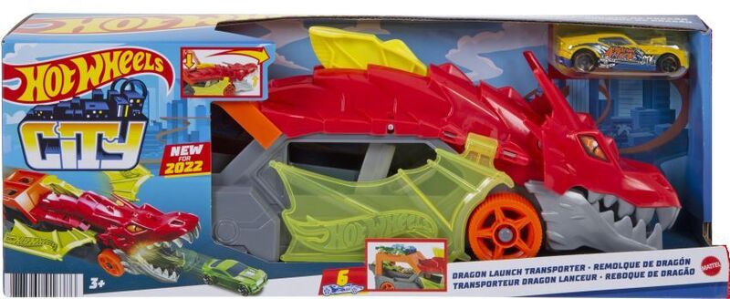 Hot Wheels Νταλίκα Δράκος (GTK42) φωτογραφία