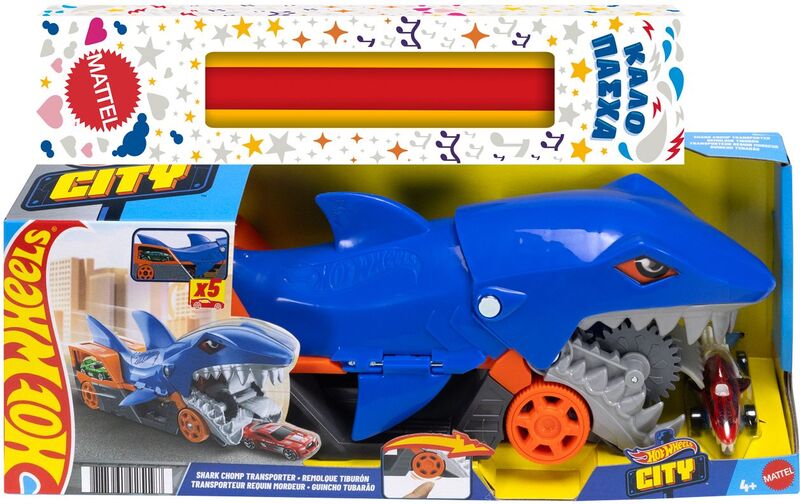 Λαμπάδα Hot Wheels Νταλίκα Καρχαρίας (GVG36)