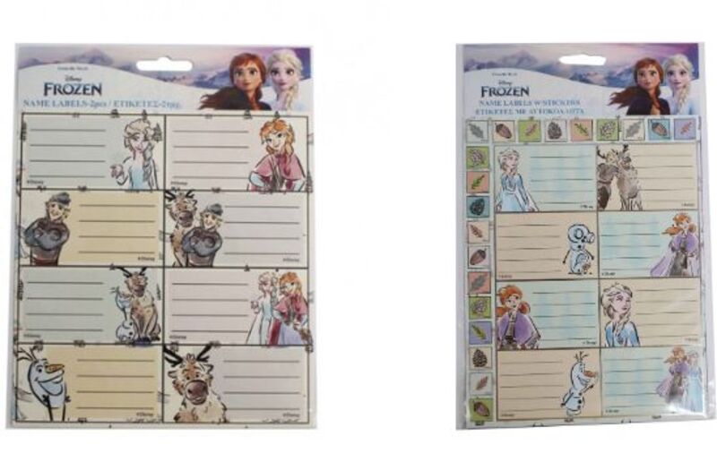 GIM Ετικέτα 2Τμχ. Frozen (771-80849)