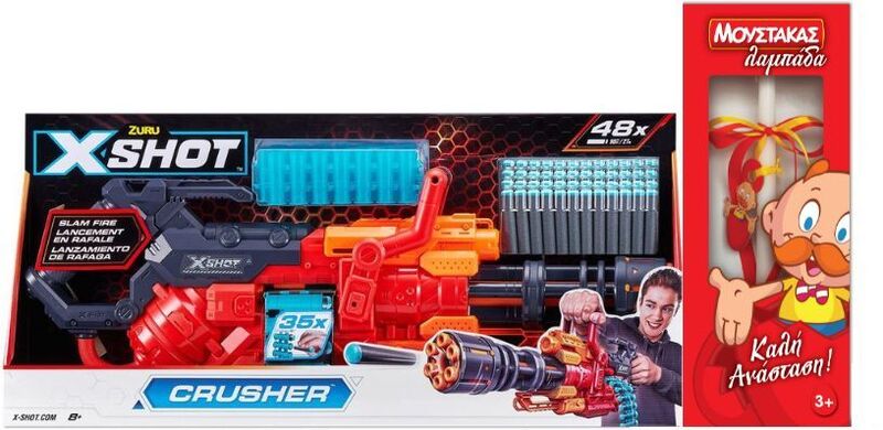 Λαμπάδα Zuru X-Shot Excel Crusher (36382)