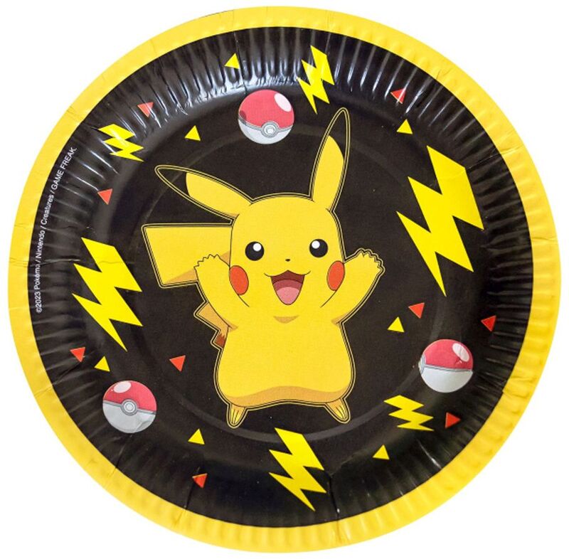 Πιάτα 18εκ Pikachu-Pokemon 8Τμχ (M991710566)