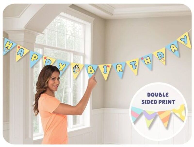 Γιρλάντα Γράμματα Happy Birthday Bluey (M9915384)