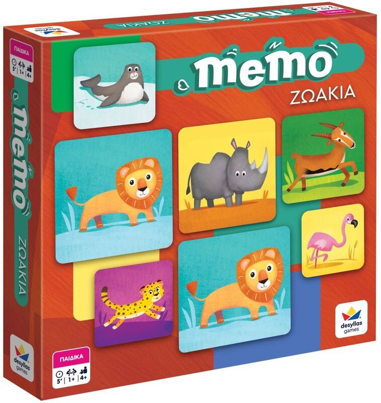 Επιτραπέζιο Memo-Ζωάκια (101602)