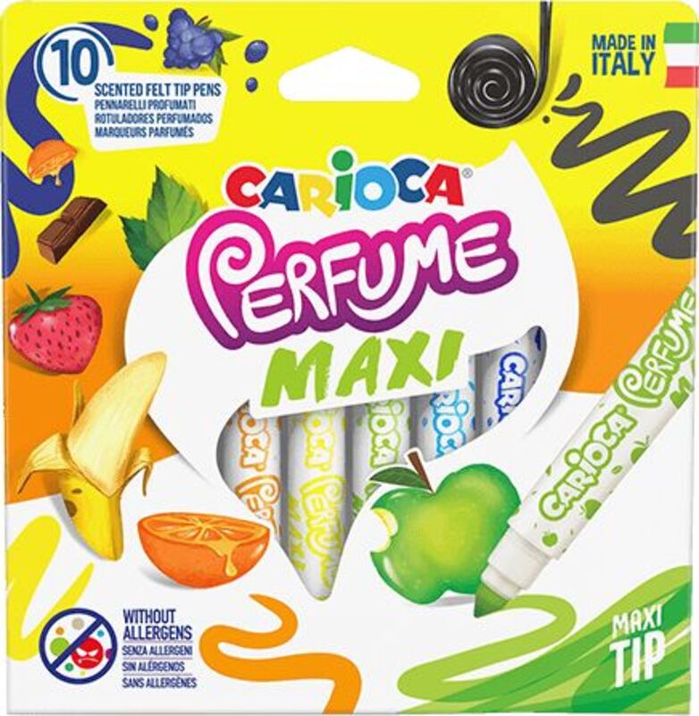 Carioca Μαρκαδόροι Αρωματικοί Perfume Maxi 10Τμχ (239.429.898)