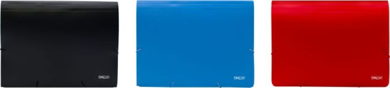 Metron Φάκελος 12 Θέσεων Λάστιχο-3 Χρώματα-1Τμχ (907.12)