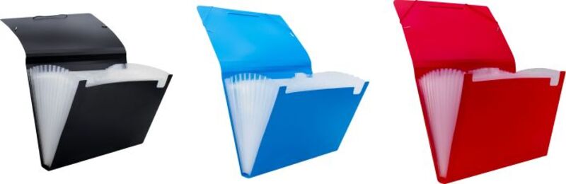 Metron Φάκελος 12 Θέσεων Λάστιχο-3 Χρώματα-1Τμχ (907.12) φωτογραφία