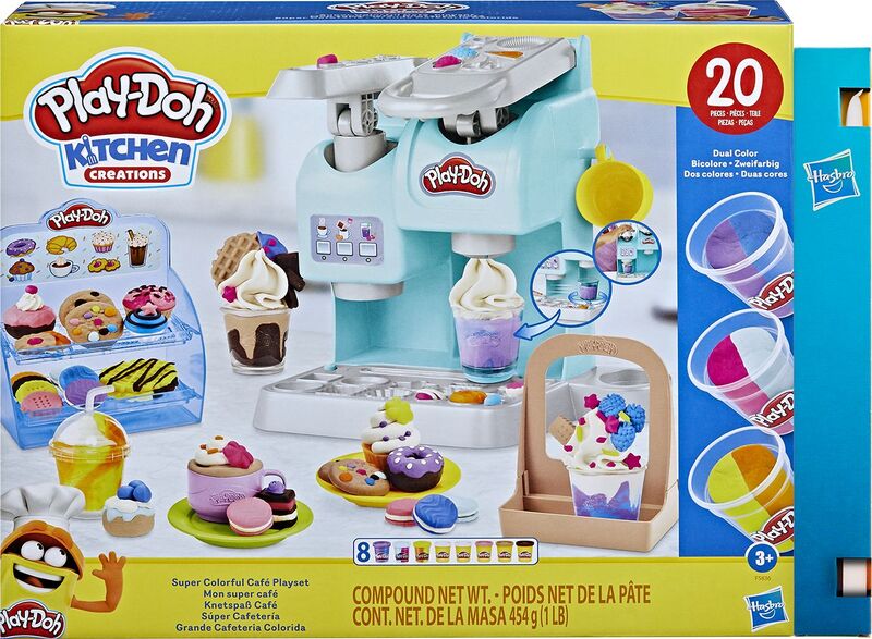 Playdoh Super Colorful Cafe Playset (F5836)