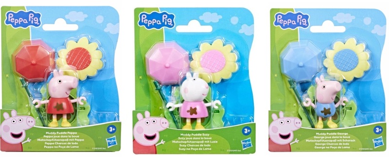 Peppa Pig Muddy Puddle Friends-3 Σχέδια (G0495) - φωτογραφία 3