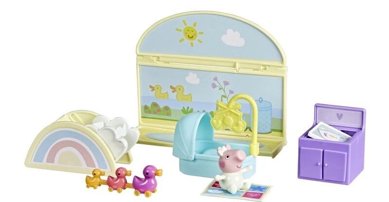 Peppa Pig Peppas Bedroom Set-2 Σχέδια (G2182) - φωτογραφία 4