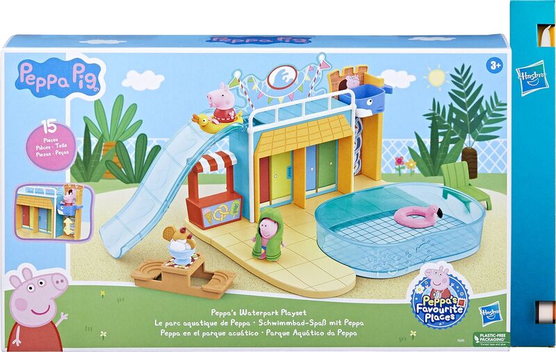 Peppa Pig Peppa’s Waterpark Playset (F6295)