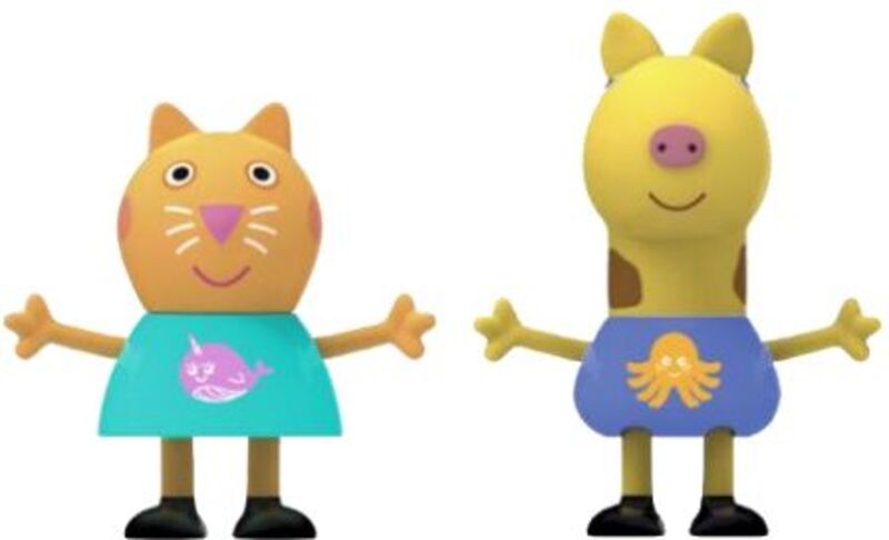 Peppa Pig Peppas Best Friends-4 Σχέδια (PPF6413) - φωτογραφία 3