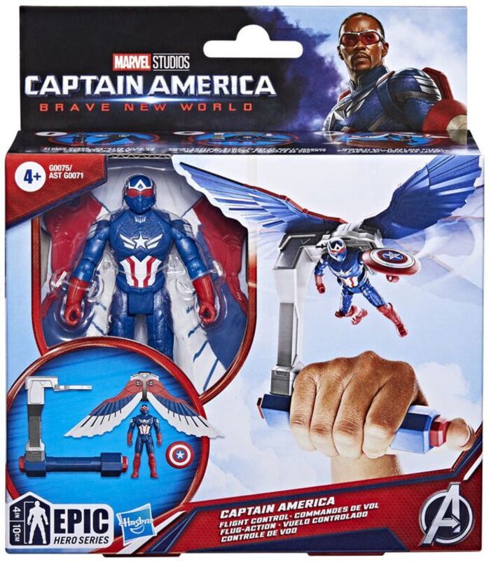 Captain America NWO 4'' Flight SW Captain America (CAG0075) - φωτογραφία 2
