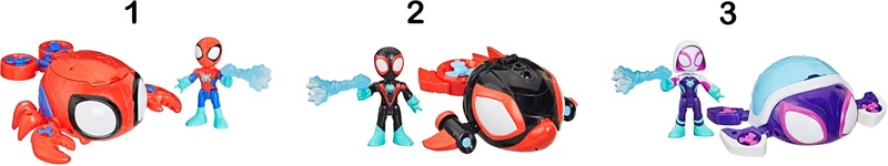 Spidey Saf Waterwebs Vehicle & Figure- Σχέδια (G0663) - φωτογραφία 2