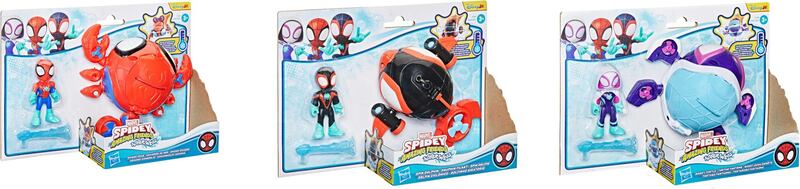 Spidey Saf Waterwebs Vehicle & Figure- Σχέδια (G0663) - φωτογραφία 3