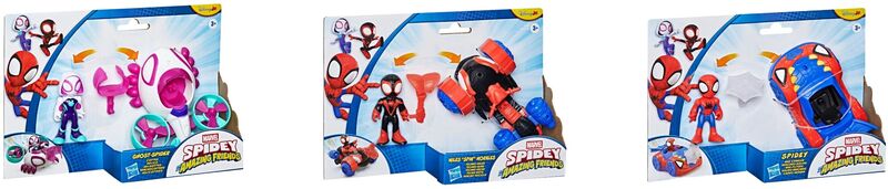 Spidey Saf 3'' Core Vehicle-3 Σχέδια (G1952) - φωτογραφία 3