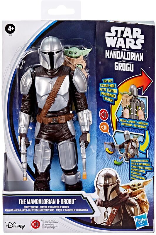 Star Wars Movie Feature Figure Mandalorian & Grogu (G2842) - φωτογραφία 2