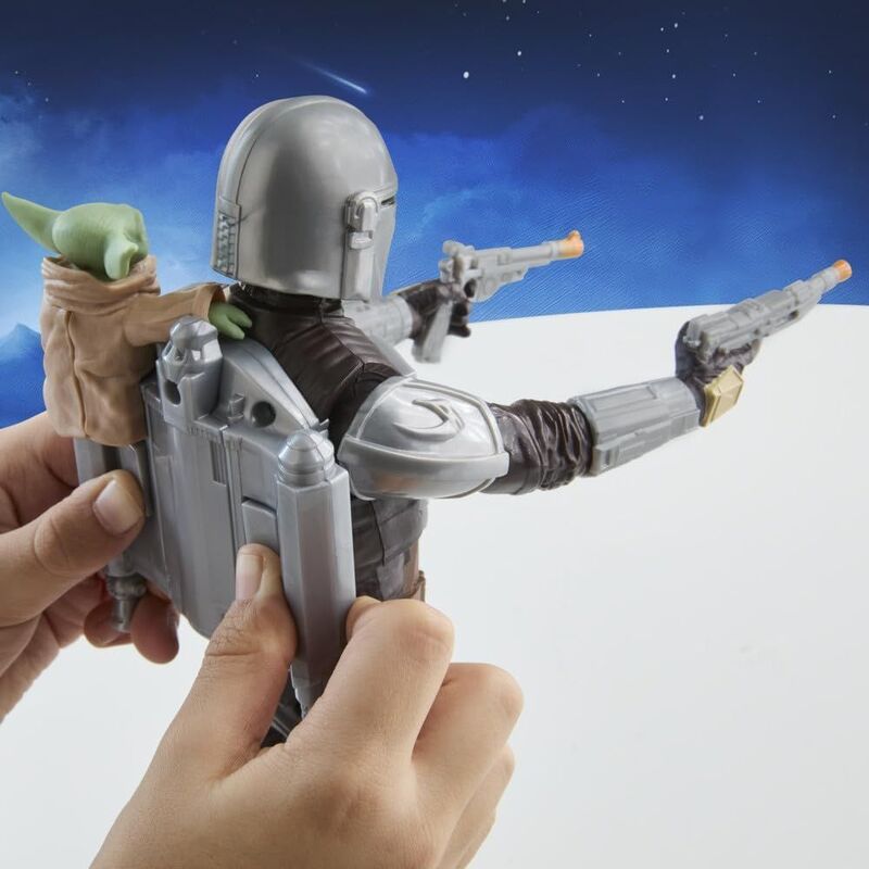 Star Wars Movie Feature Figure Mandalorian & Grogu (G2842) - φωτογραφία 5