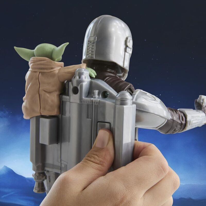 Star Wars Movie Feature Figure Mandalorian & Grogu (G2842) - φωτογραφία 6