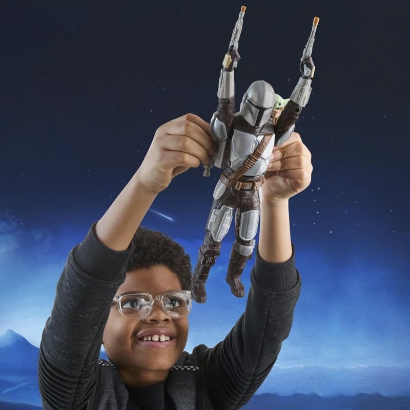 Star Wars Movie Feature Figure Mandalorian & Grogu (G2842) - φωτογραφία 7