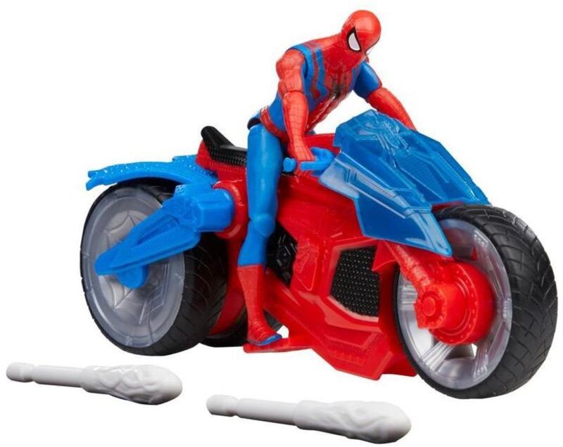 Spiderman 4” Vehicle And Figure (F6899)