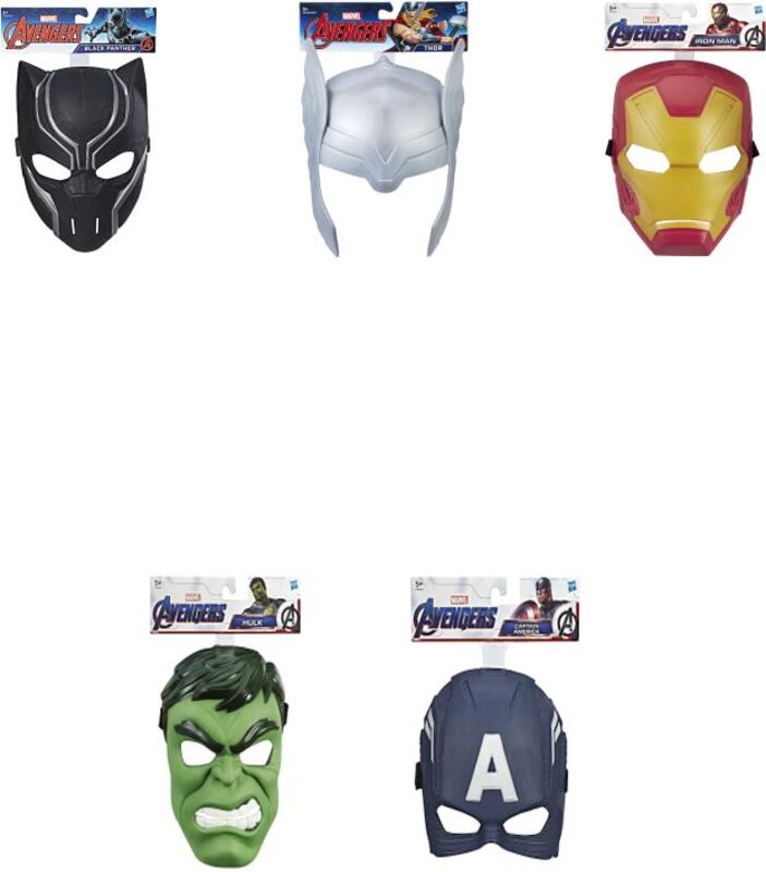 Avengers Hero Mask-5 Σχέδια (AVB9945) φωτογραφία