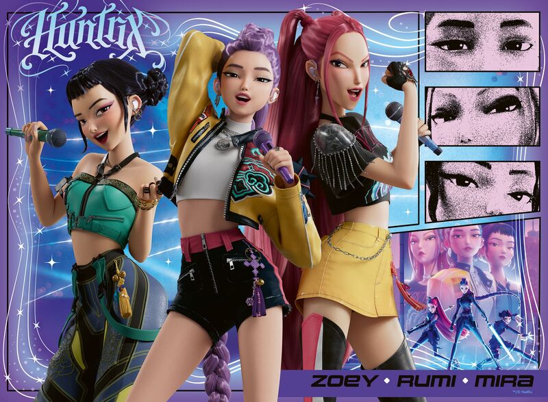 Παζλ 100ΧΧL K-Pop Demon Hunters (12002222) - φωτογραφία 2