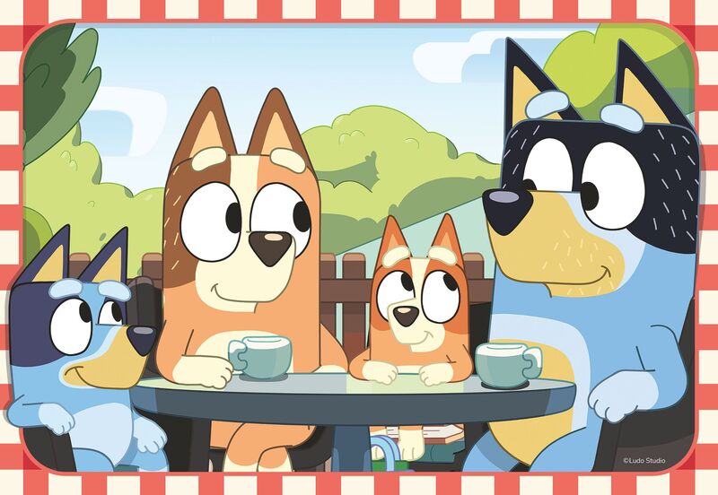 Παζλ 2X12 Η Οικογένεια Της Bluey (12004111) - φωτογραφία 2