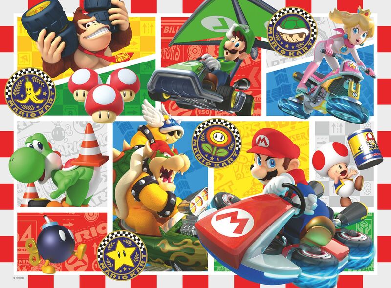 Παζλ 150XXL Mario Kart (12004143) - φωτογραφία 2