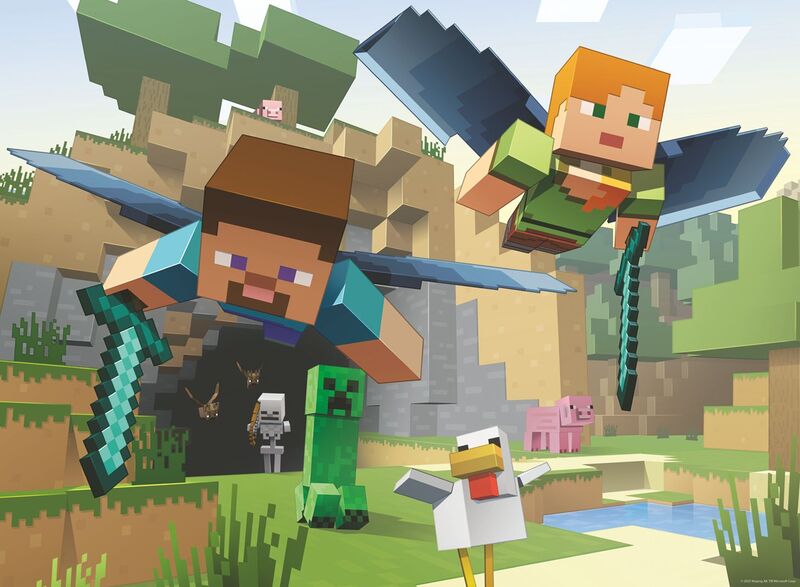 Παζλ 200XXL Minecraft (12004144) - φωτογραφία 2
