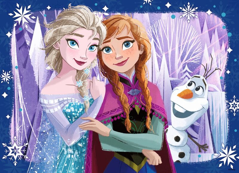 Παζλ 4X100 Frozen (12004318) - φωτογραφία 3