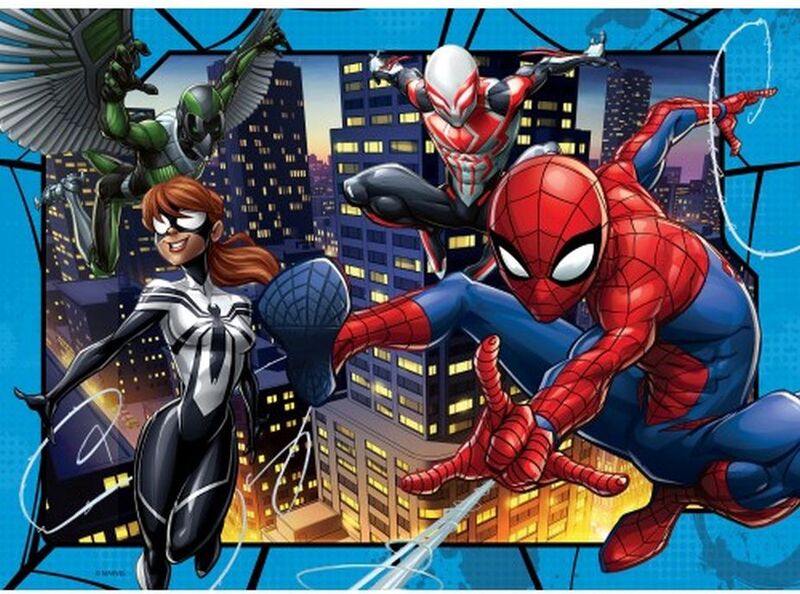 Ravensburger Παζλ 4x100 Spiderman (12001076) - φωτογραφία 3