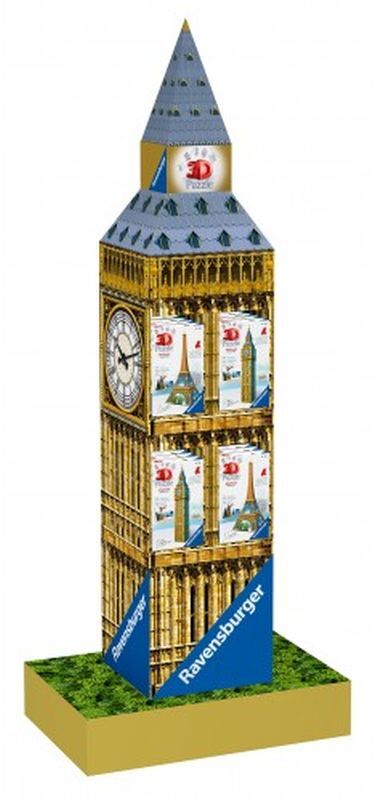 Ravensburger Παζλ 3D Big Ben-Mini 54 Τμχ (11246) φωτογραφία