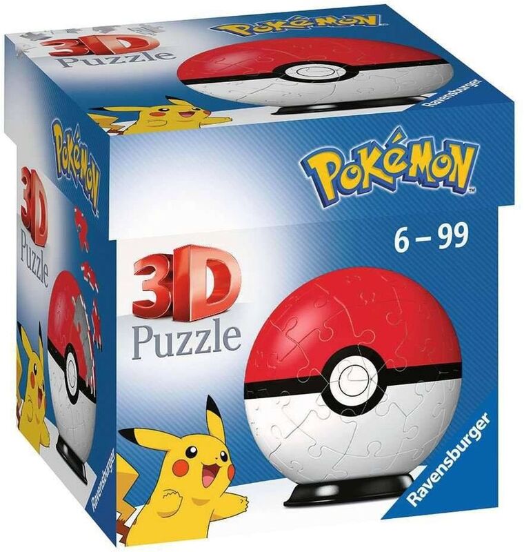 Ravensburger Πάζλ 3D Pokemon 54Τμχ-4 Σχέδια (741175)