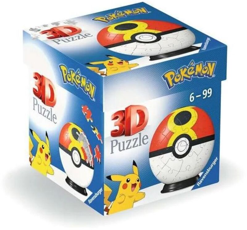 Ravensburger Πάζλ 3D Pokemon 54Τμχ-4 Σχέδια (741175) - φωτογραφία 6