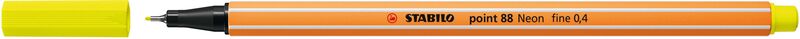 Stabilo Μαρκαδόρος Point 88/024 Neon Yellow (01880024) φωτογραφία