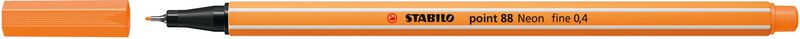 Stabilo Μαρκαδόρος Point 88/054 Neon Orange (01880054) φωτογραφία