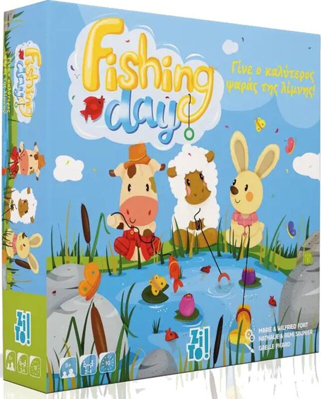 Επιτραπέζιο ZITO! Fishing Day: Γίνε Ο Καλύτερος Ψαράς Της Λίμνης (24184)